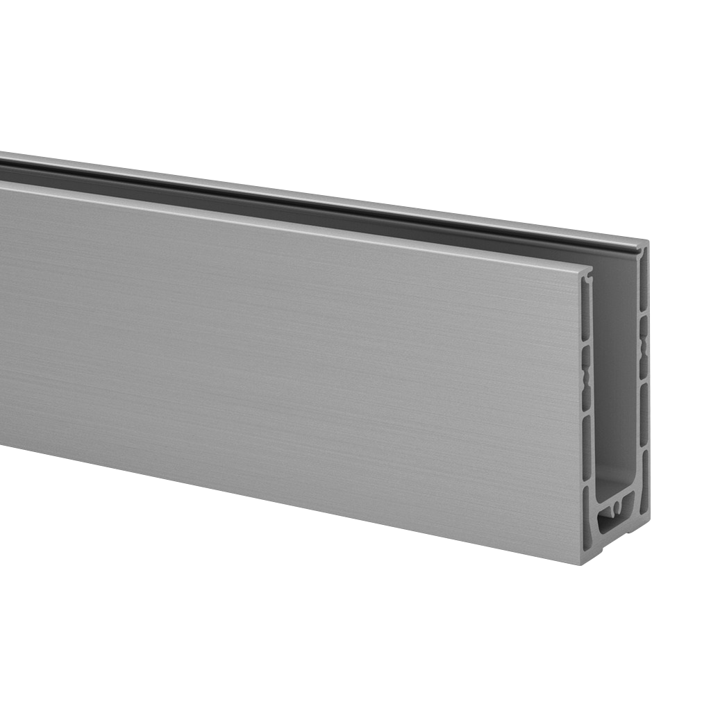 Vloerprofiel, Smart, topm., MOD 8210, alu